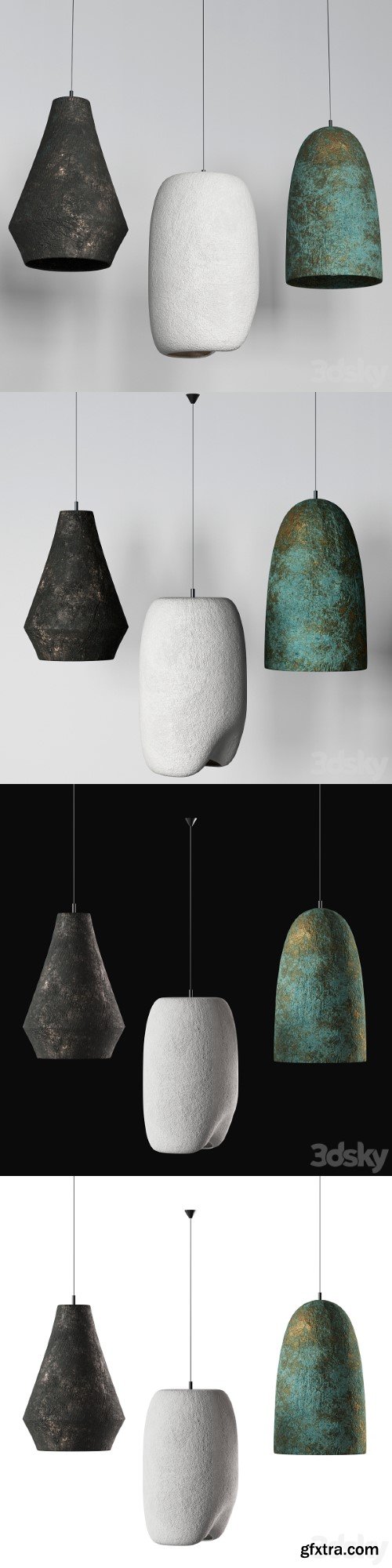 Wabi sabi Lamps