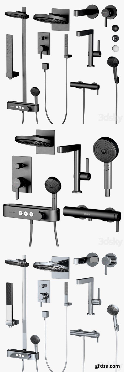 HANSGROHE Set 2 | Finoris | Pulsify |