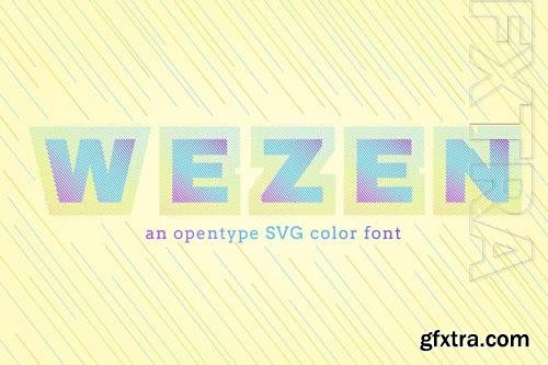 Wezen font