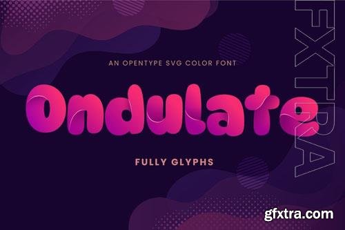 Ondulate font