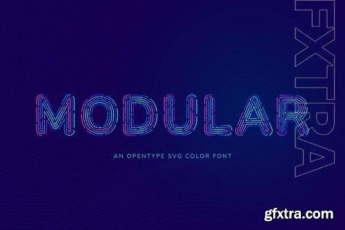 Modular font