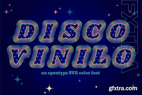 Disco Vinilo font