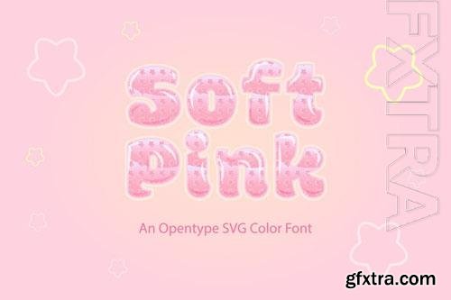 Soft Pink font