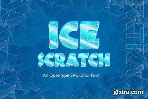 Ice Scratch font