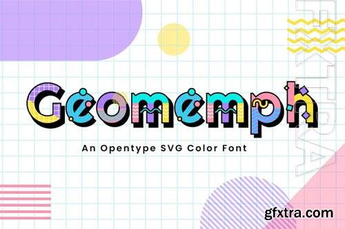 Geomemph font