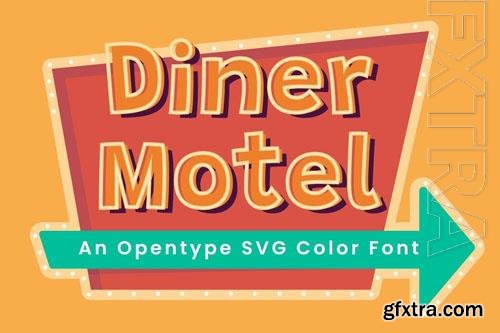 Diner Motel font