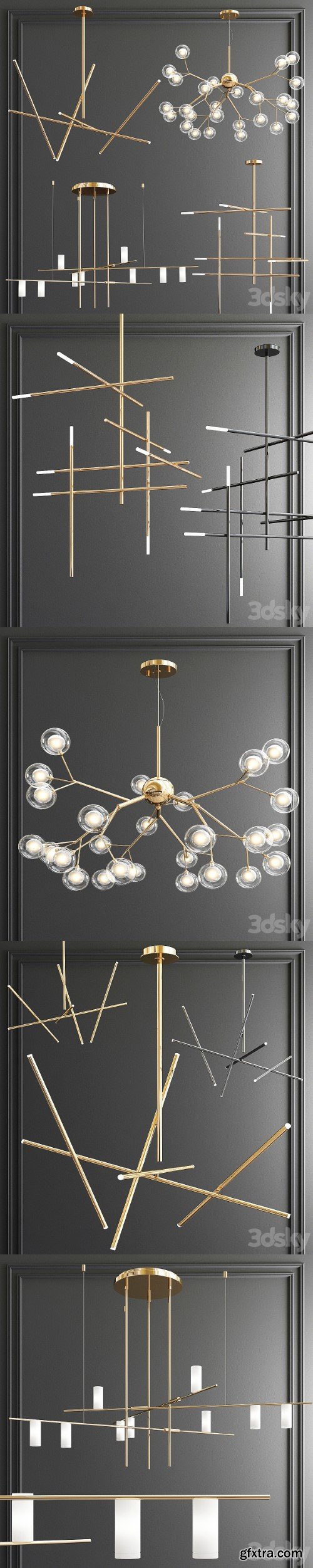 Four Exclusive Chandelier Collection 54