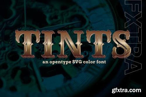 Tints font