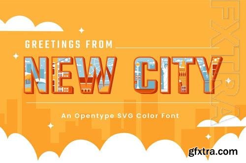 New City font