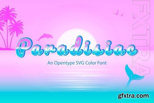 Paradisiac font