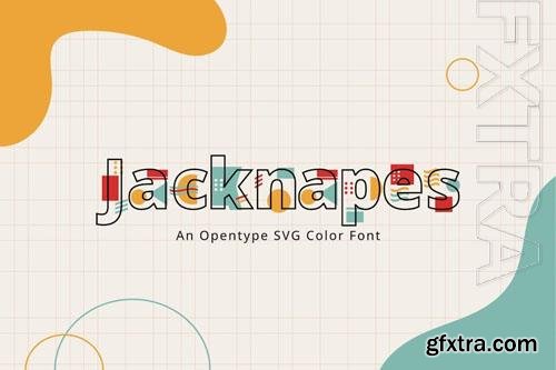 Jacknapes font