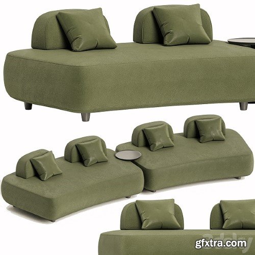 Art Nova Curve Sofa