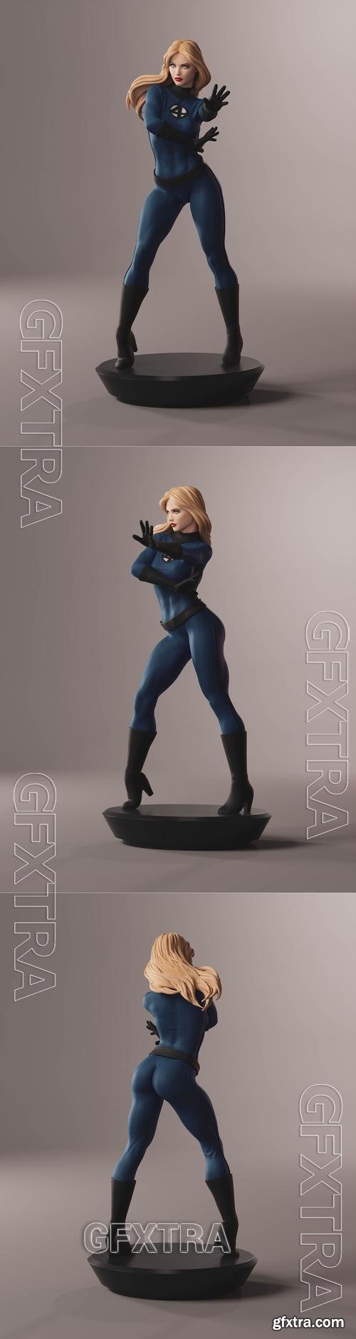 Sue Storm &ndash; 3D Print Model