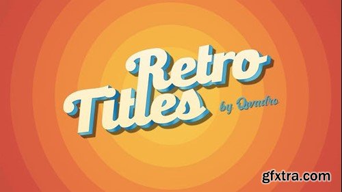 Videohive Retro Titles 45535755