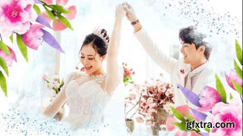 Videohive Ink Romantc Wedding Slideshow 45674914