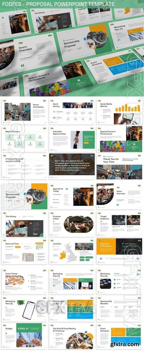 Fodfes - Proposal Powerpoint template TK2B54V