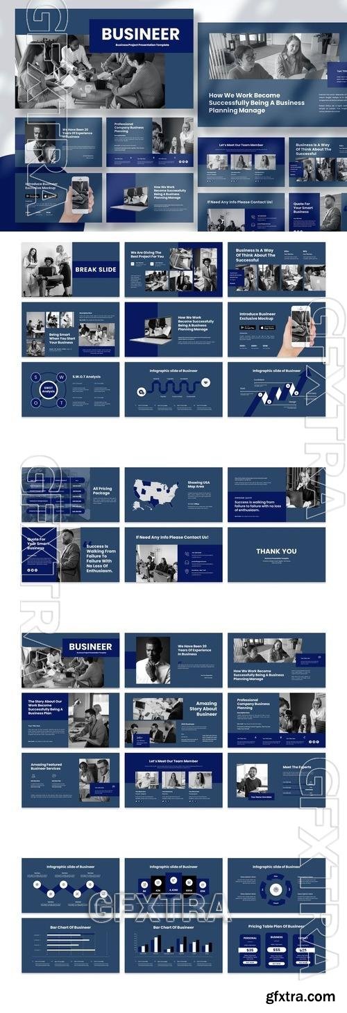 Busineer - Business Presentation Keynote Template YV6JYJT