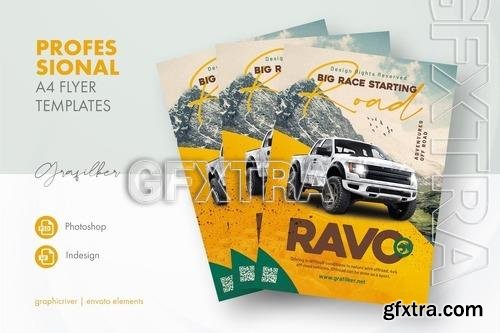 Off Road Flyer Templates KTSQFEP