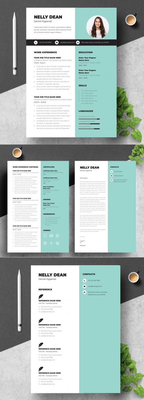 Dental Doctor Resume Design Layout 575515038