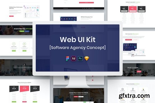 Software Agency Web UI Kit 2W8WHMS