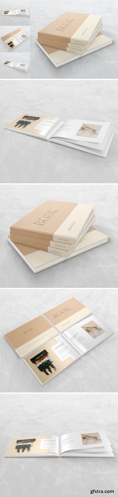 Landscape Book - Mockup JGBJLTD