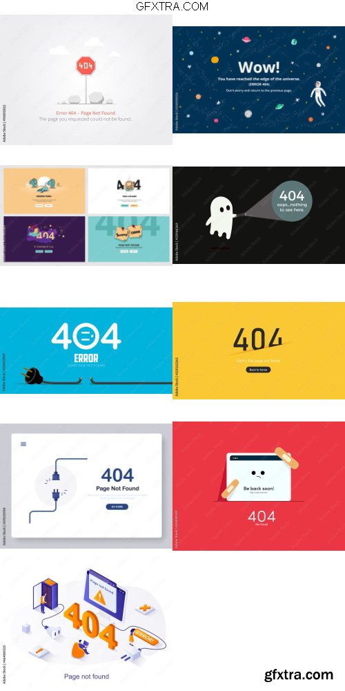 404 page nOT found Pack 1