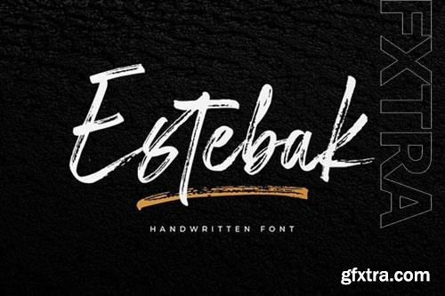 Estebak font