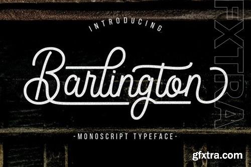 Barlington font