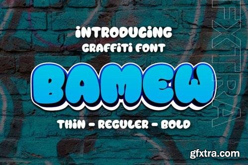 Bamew font