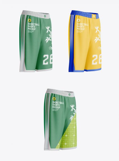 Men's Basketball shorts Mockup 583859277