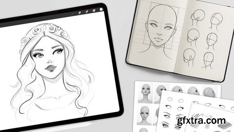 Character Drawing: Create Female Portraits in Procreate