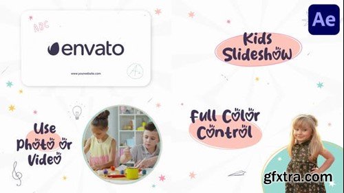 Videohive Kids Slideshow for After Effects 45707766
