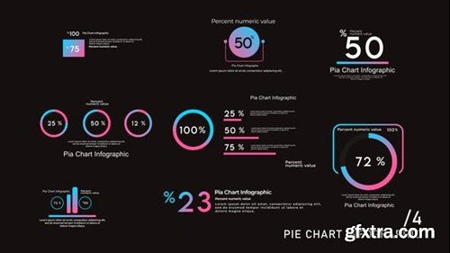 Videohive Pie Chart Infographics 4 45697093