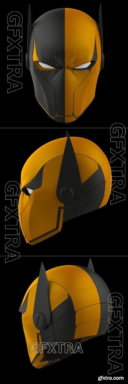 Deathstroke Batman Helmet &ndash; 3D Print Model