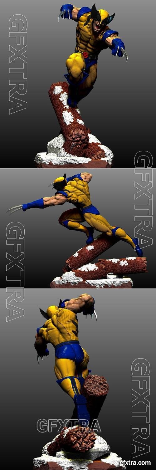 Wolverine - Marvel FanArt &ndash; 3D Print Model