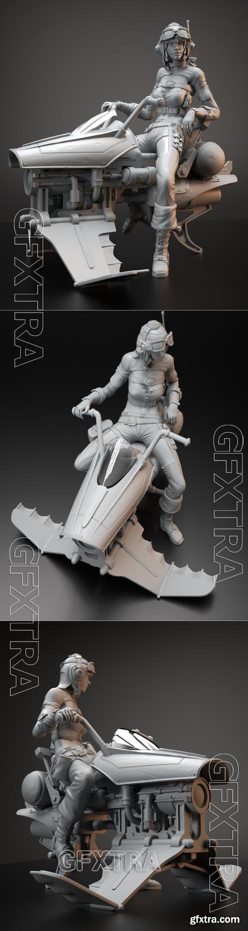 Lybbia the engineer &ndash; 3D Print Model