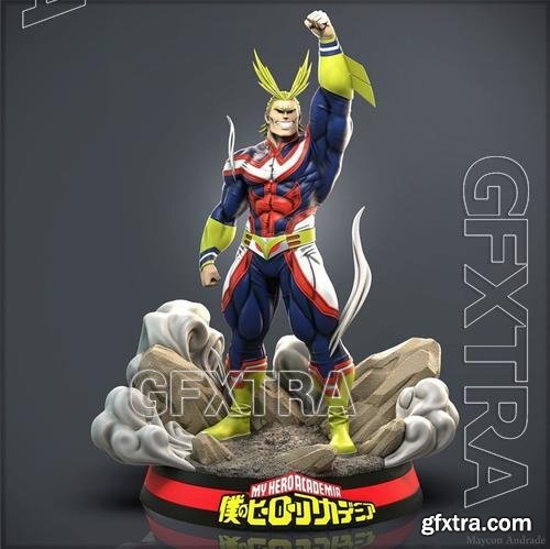 Allmigth - My Hero Academia &ndash; 3D Print Model