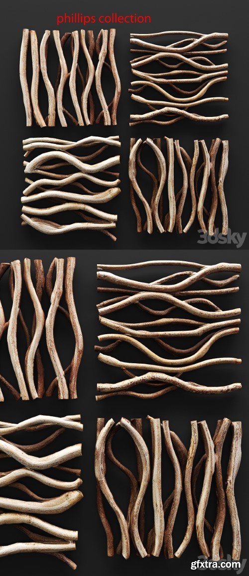 Vine Wall Tile, wall decor, dried flowers, branches, panels, eco, eco design