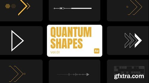 Videohive Quantum Shapes 01 for After Effects 45651039