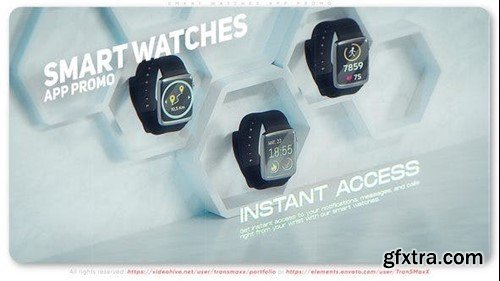 Videohive Smart Watches App Promo 45639893