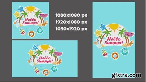 Videohive Hello Summer Intro 45659795