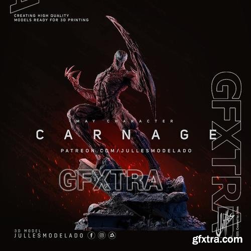 Carnage &ndash; 3D Print Model