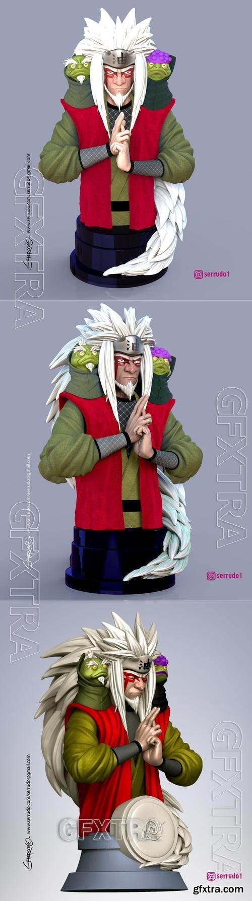 Jiraiya &ndash; 3D Print Model