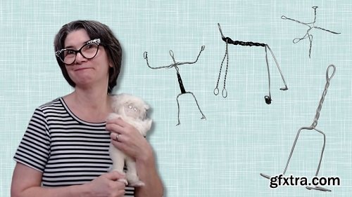 Creating Simple Wire Armatures for Posing Props Characters or StopMotion Animation