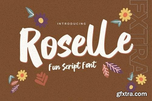 Roselle font