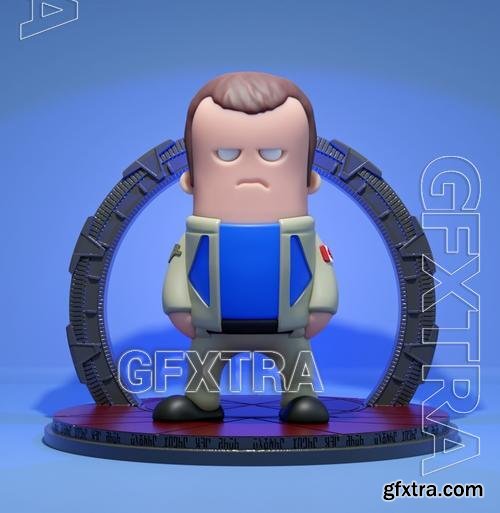 Mini Rodney McKay &ndash; 3D Print Model