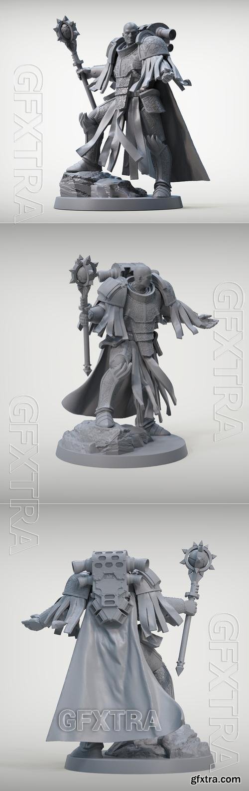 Warlock - Horde Miniatures &ndash; 3D Print Model