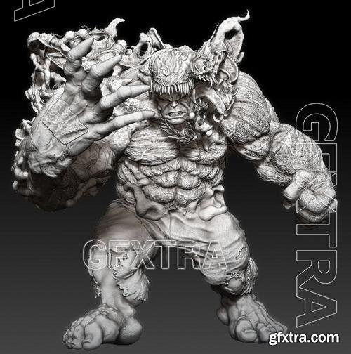 Venom and Hulk &ndash; 3D Print Model