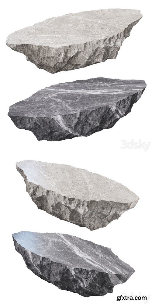 Stone Table Vray