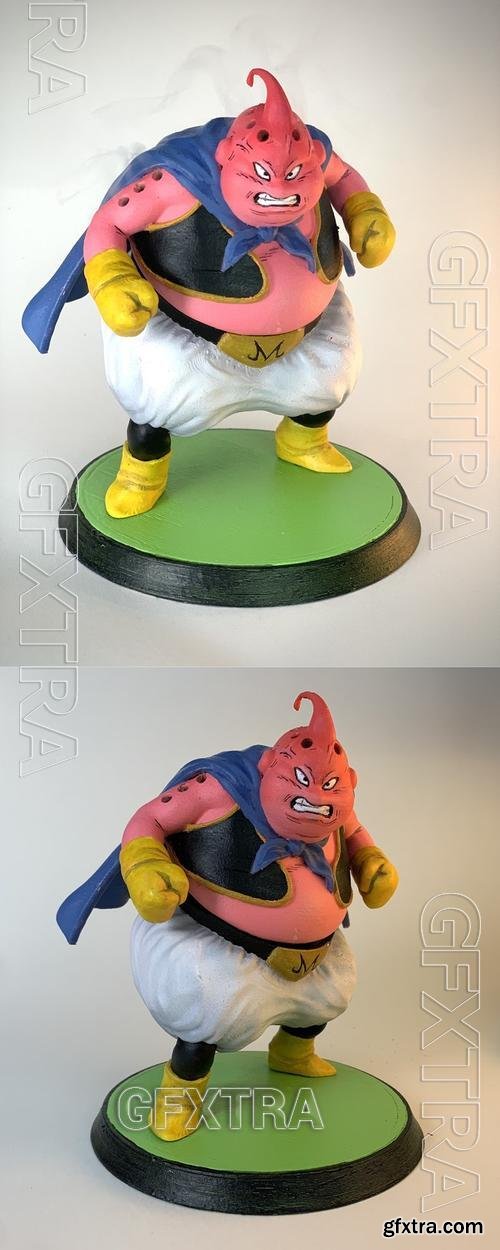 Dragon Ball Majin Buu - Muchochato &ndash; 3D Print Model